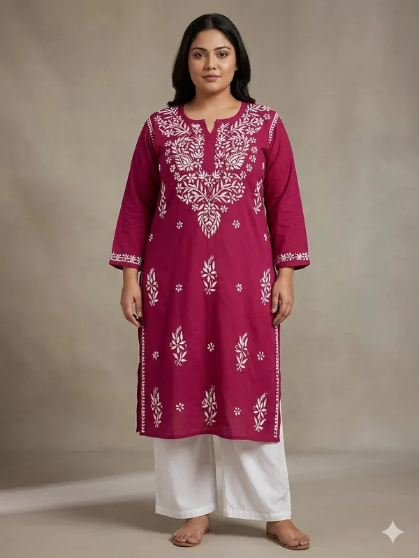 Premium_Rayon_Chikankari_Kurti_for_Women