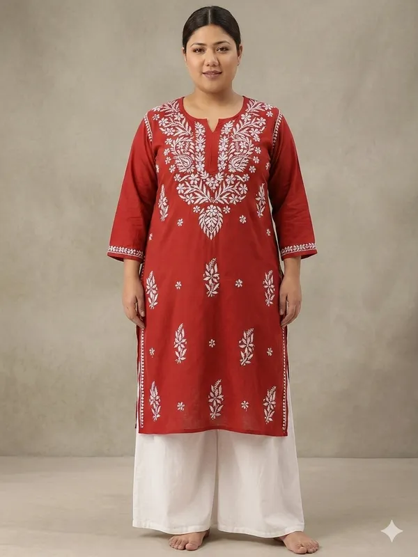 Premium_Rayon_Chikankari_Kurti_for_Women