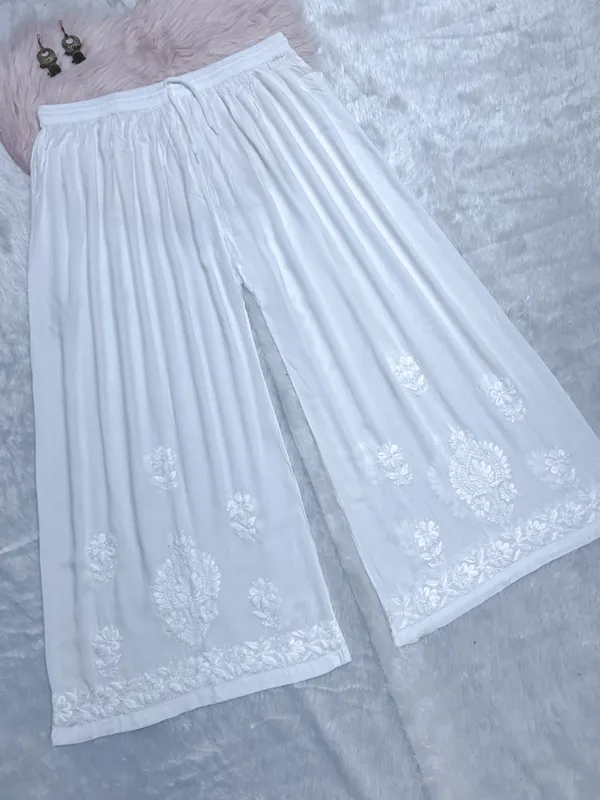 Hina_White_Modal_Embroidery_Work_Plazzo_For_Women_