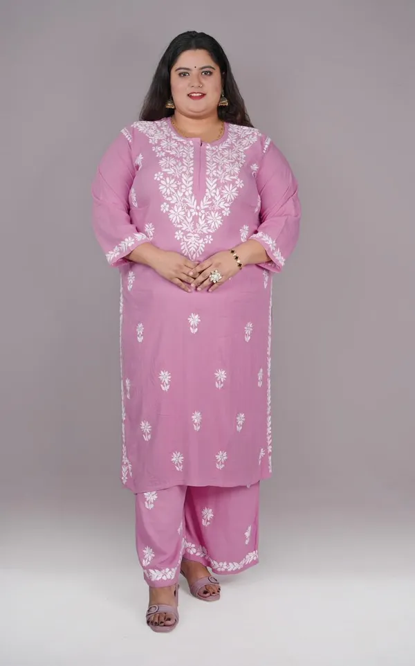 Premium_Rayon_Chikankari_Kurti_Palazzo_Set