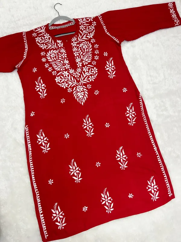 Premium_Rayon_Chikankari_Kurti_for_Women