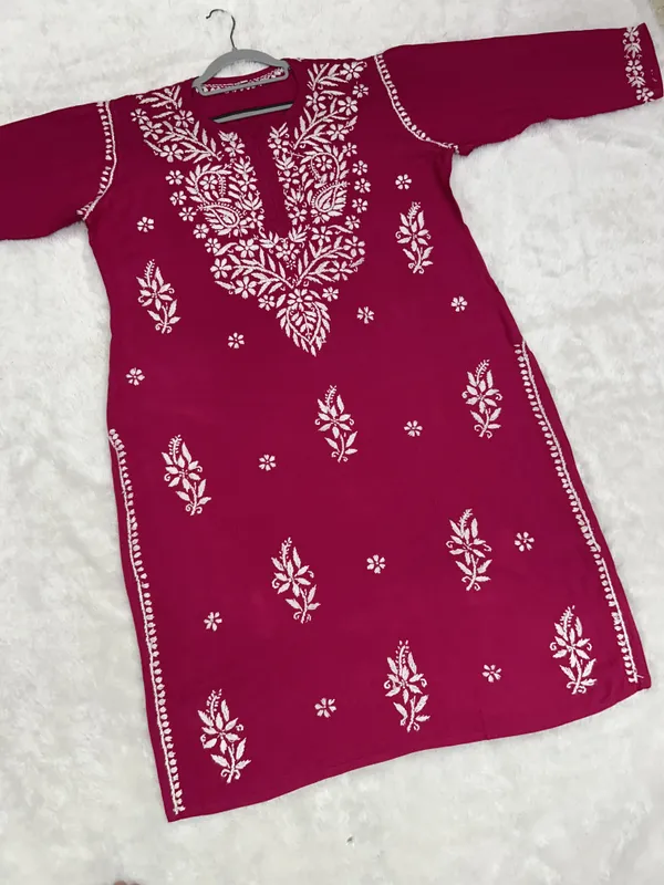 Premium_Rayon_Chikankari_Kurti_for_Women