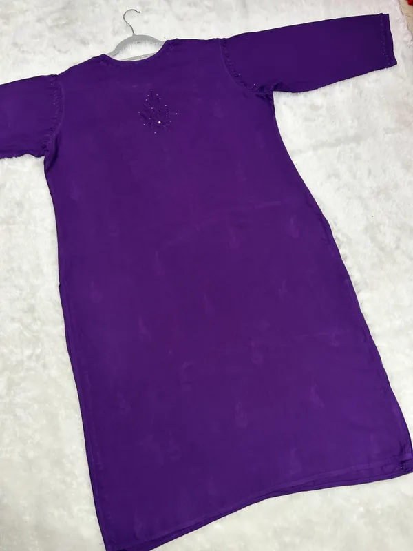 Premium_Rayon_Lucknowi_Chikankari_Kurti_Palazzo_Set_with_Handcrafted_Mukesh_Work