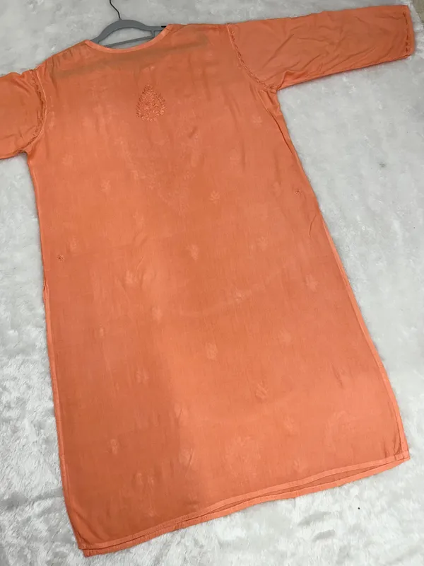 Rayon_Chikankari_Dyed_Kurti_Palazzo_Set