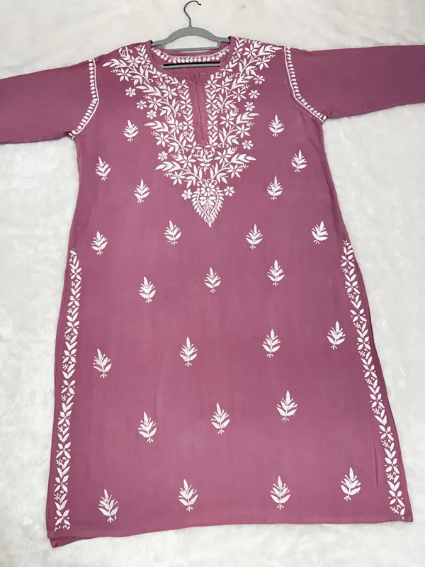 Rayon_Ghaspatti_Chikankari_Plus_Size_Kurti_for_Women