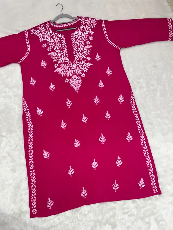 Rayon_Ghaspatti_Chikankari_Plus_Size_Kurti_for_Women