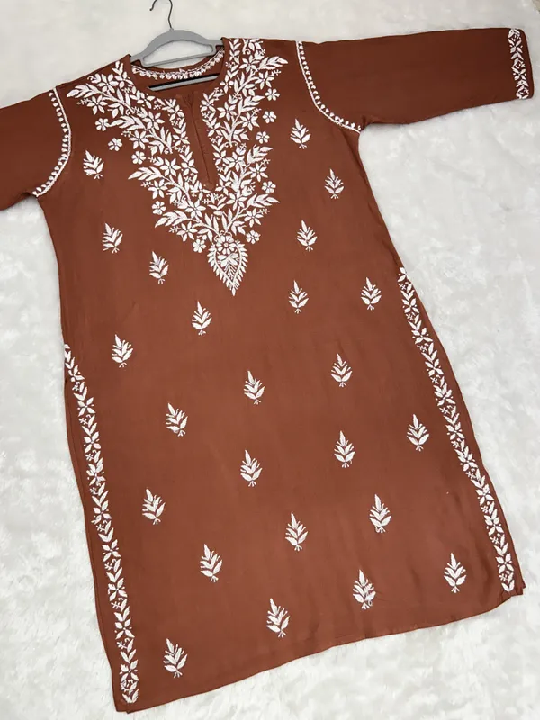 Rayon_Ghaspatti_Chikankari_Plus_Size_Kurti_for_Women