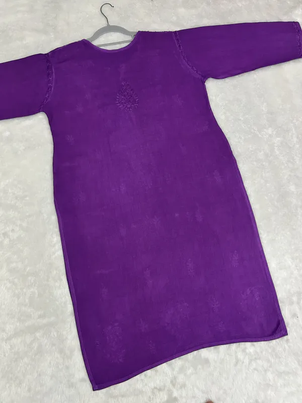 Purple_Rayon_Chikankari_Palazzo_Set_with_Lace_Dupatta