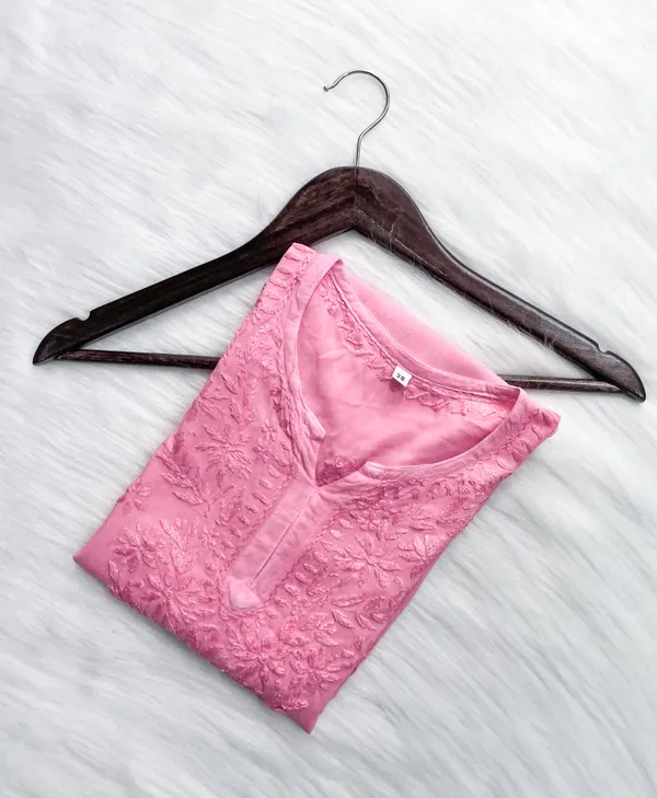 Short_Rayon_Lucknowi_Chikankari_Top_for_Women_|_Comfortable_&_Non-Transparent_Fabric