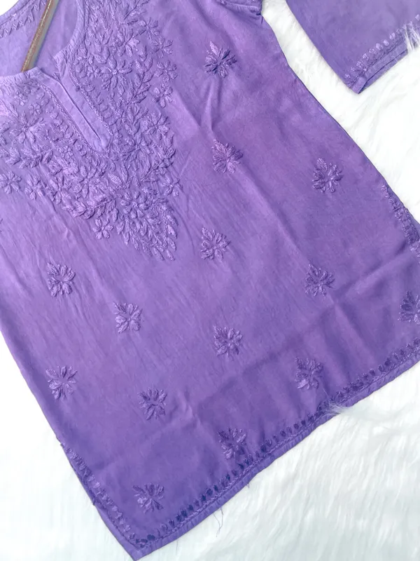 Short_Rayon_Lucknowi_Chikankari_Top_for_Women_|_Comfortable_&_Non-Transparent_Fabric