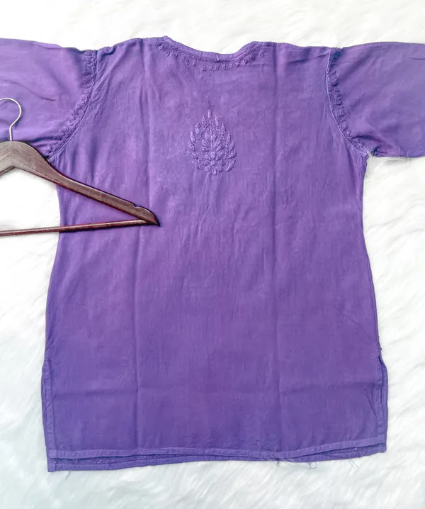 Short_Rayon_Lucknowi_Chikankari_Top_for_Women_|_Comfortable_&_Non-Transparent_Fabric