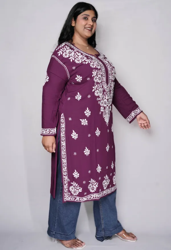 Modal_Chikankari_Long_Kurti__Heavy_Work