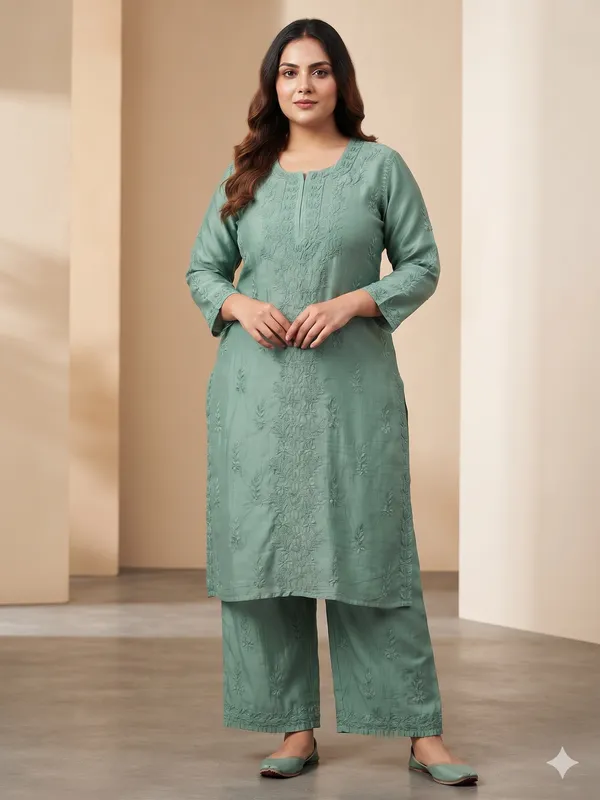 panel_Chanderi_Chikankari_Kurti_Palazzo_Set