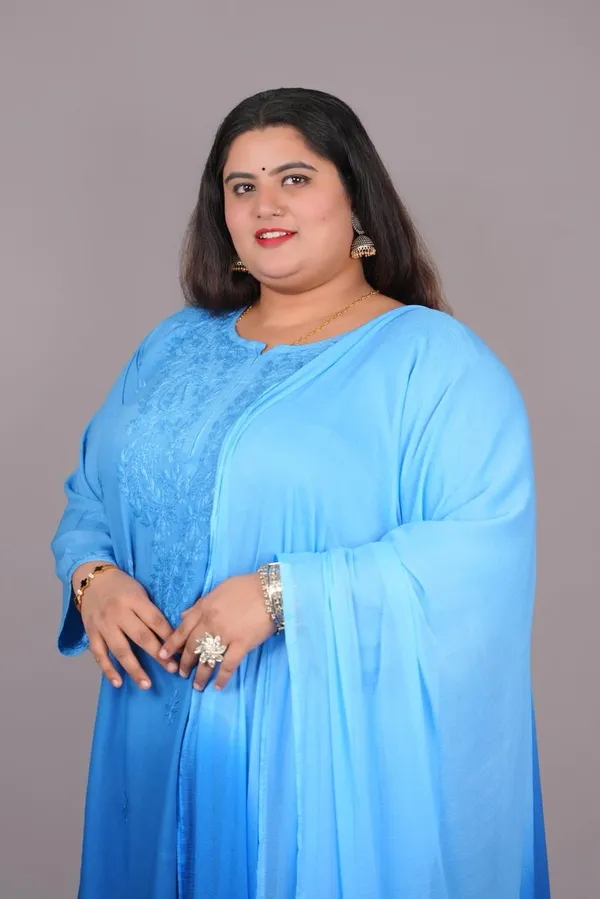 Blue_Rayon_Chikankari_Palazzo_Set_with_Lace_Dupatta