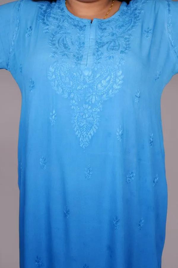 Blue_Rayon_Chikankari_Palazzo_Set_with_Lace_Dupatta