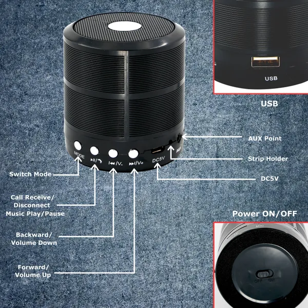 Multicolor_Premium_Wireless_Mobile/Tablet_Speaker