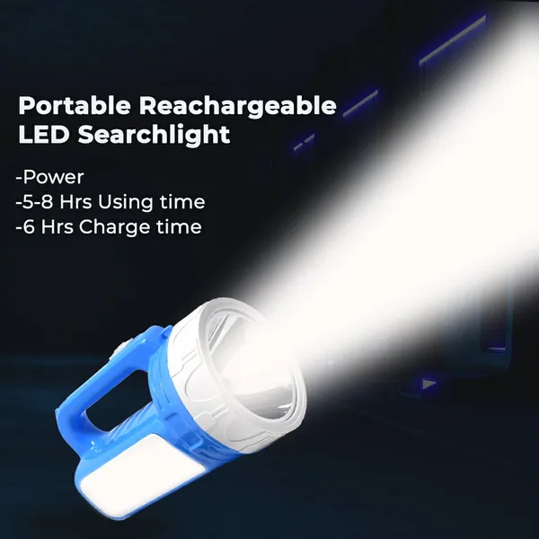 Blue_Multifunctional_Rechargeable_Searchlight_with_Handle_|_High_Range_|_1300_Mah