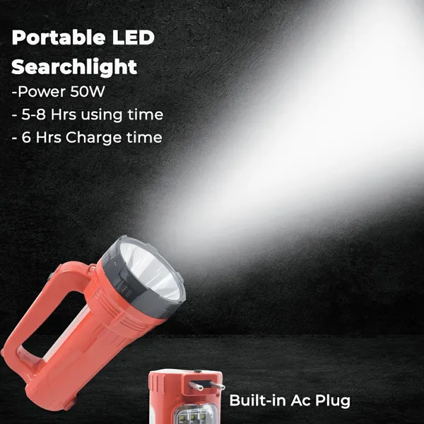 Red_Rechargeable_Searchlight_with_Handle_|_High_Range_|_1800_Mah