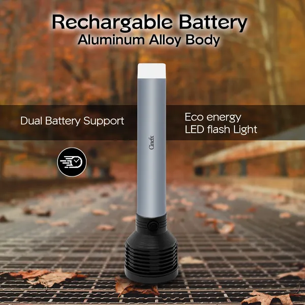 Rechargeable_Torch_with_Laser_LED_|_3000_MAH