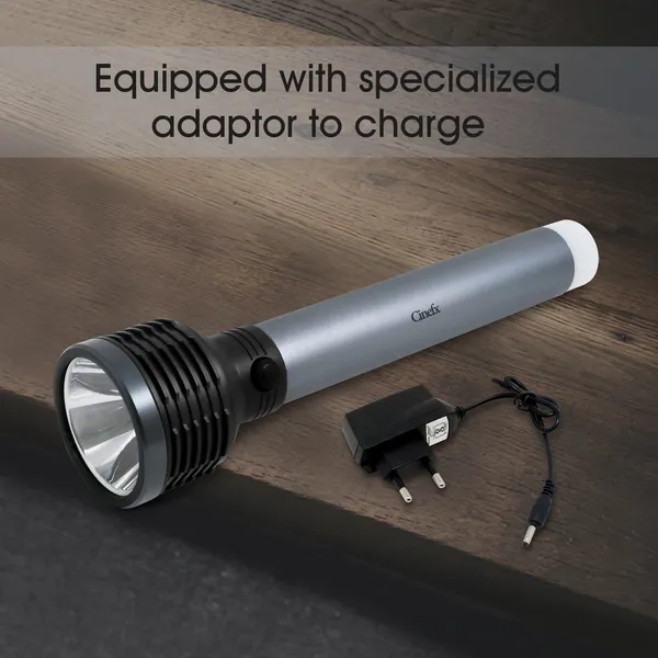 Rechargeable_Torch_with_Laser_LED_|_3000_MAH