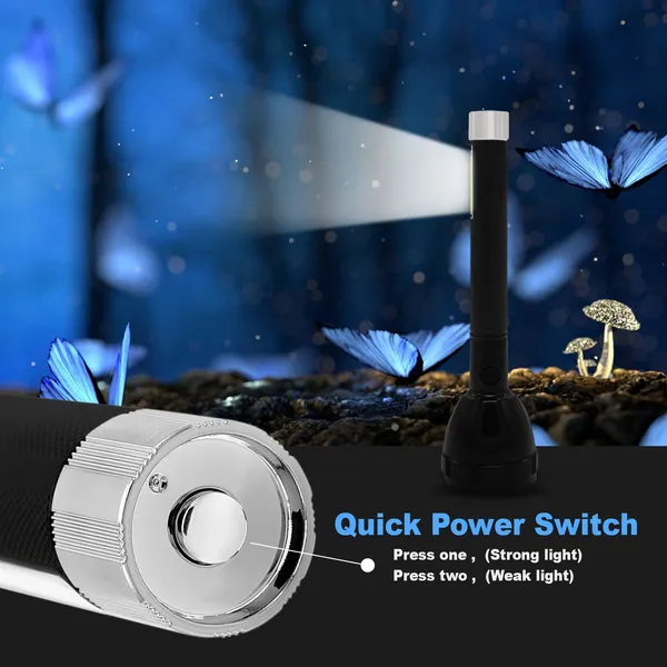 Dual_Mode_Torch_|_Power_Full_Led_USB_Rechargeable_|_Long_Range_Up_to_1Km_with_Desk_light_12_hrs_Torch_Emergency_Light