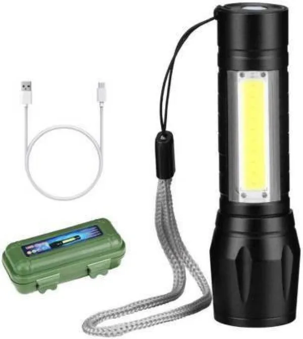 Rechargeable_Torch_with_Laser_LED_|_2000_MAH