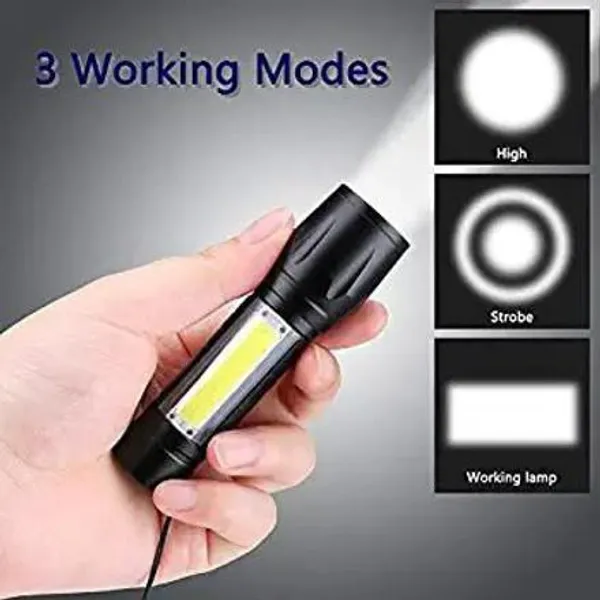 Rechargeable_Torch_with_Laser_LED_|_2000_MAH