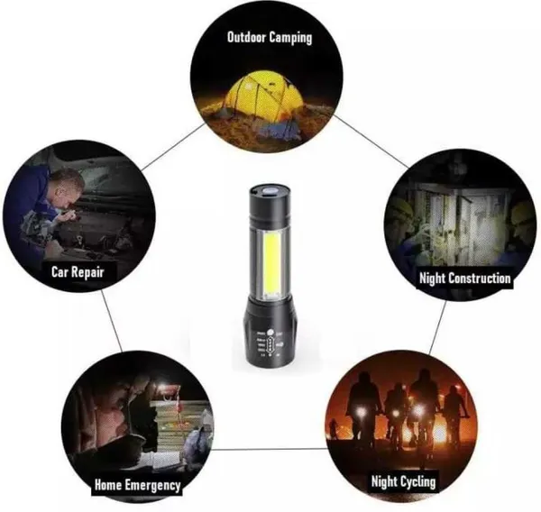 Rechargeable_Torch_with_Laser_LED_|_2000_MAH