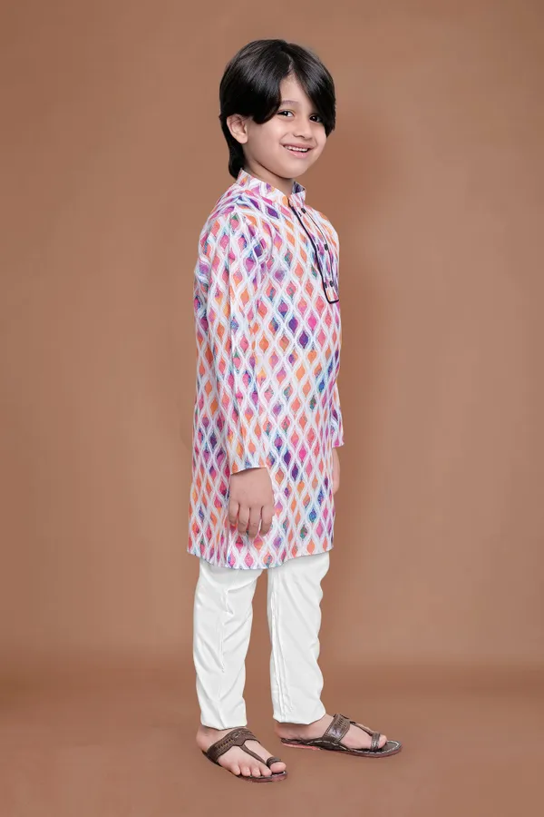 Multicolor_A_Line_Kurta_With_Payjama_Set_For_Boys