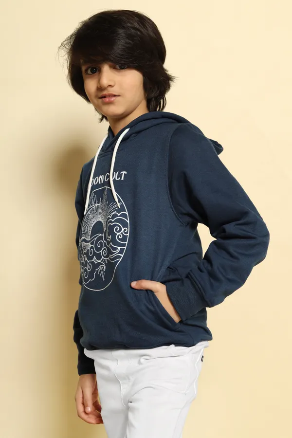 Blue_Poly_Cotton_Fleece_Hooded_Neck_Sweatshirt_For_Boys