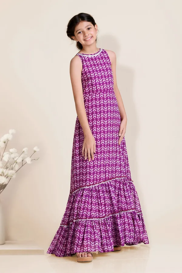 Purple_Georgette_Tiered_And_Flared_Maxi_Dress_For_Girls