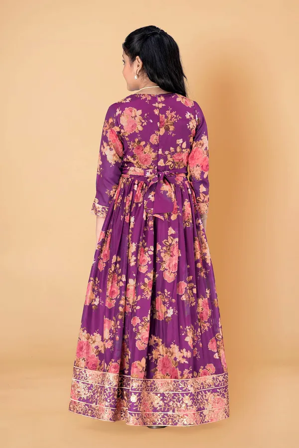 Purple_Tabby_Silk_Floral_Printed_Maxi_Length_Dress_For_Girls