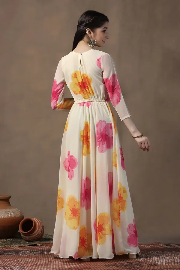 Off_White_Georgette_Floral_Printed_Fit_&_Flare_Maxi_Length_Dress_For_Girls