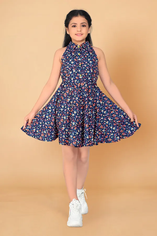 Navy_Blue_Rayon_Above_Knee_Length_Fit_And_Flared_Dresses_For_Girls