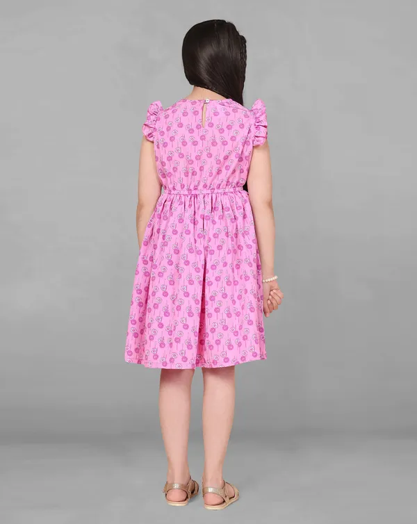 Purple_Floral_Printed_Cotton_Dress_For_Girls