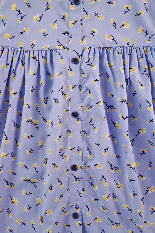 Powder_Blue_A-Line_Floral_Printed_Above_Knee_Length_Dress_For_Girls