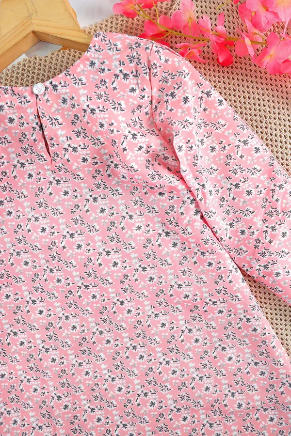Light_Baby_Pink_Shift_Floral_Printed_Above_Knee_Length_Dress_For_Girls