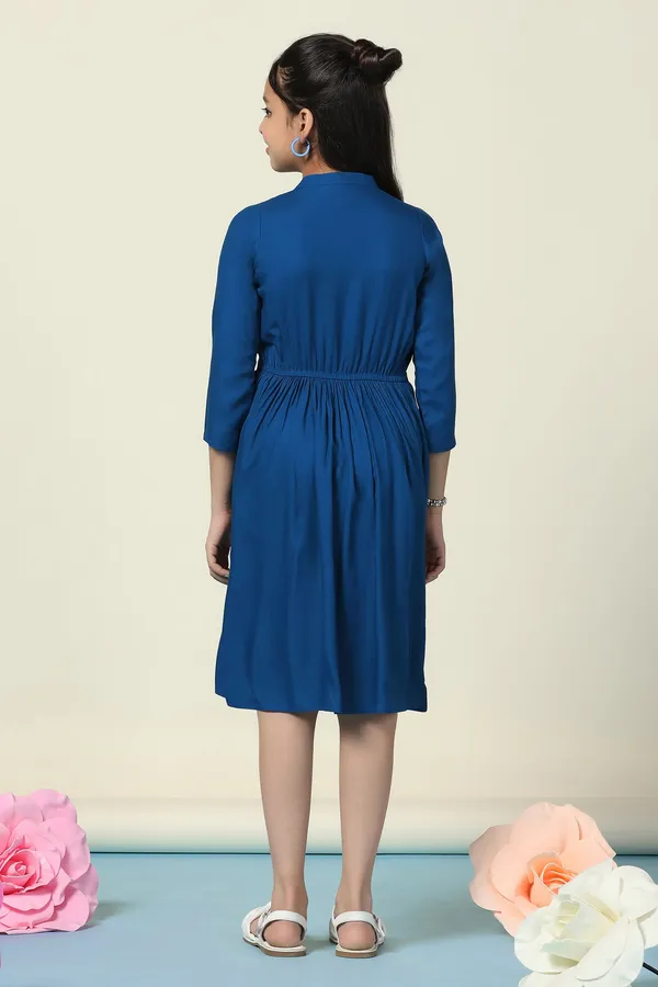 Rama_Rayon_Embroidered_Printed_Fit_And_Flare_Knee_Length_Dress_For_Girls
