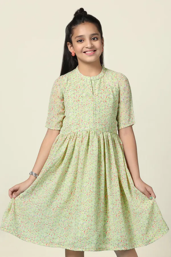Pista_Georgette_Floral_Printed_Fit_And_Flare_Knee_Length_Dress_For_Girls