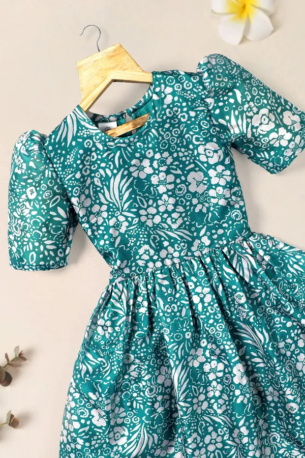 Morpich_Tabby_Organza_Floral_Printed_Fit_&_Flare_Knee_Length_Dress_For_Girls