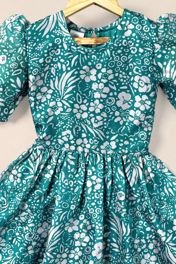 Morpich_Tabby_Organza_Floral_Printed_Fit_&_Flare_Knee_Length_Dress_For_Girls