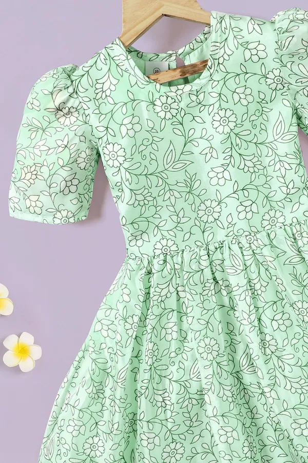 Pista_Tabby_Organza_Floral_Printed_Fit_&_Flare_Knee_Length_Dress_For_Girls