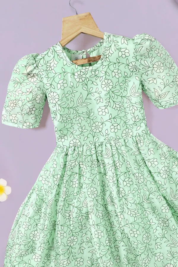 Pista_Tabby_Organza_Floral_Printed_Fit_&_Flare_Knee_Length_Dress_For_Girls