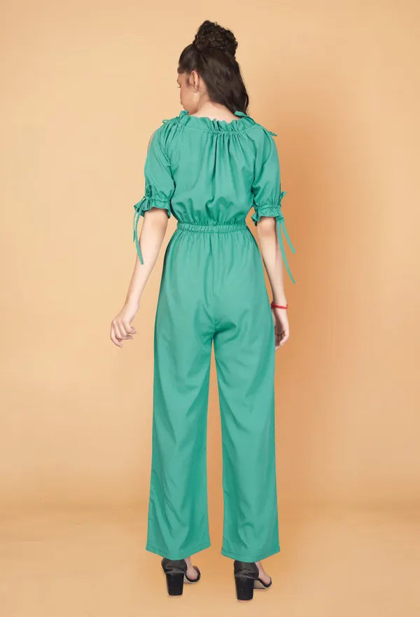 Rama_Drawstring_Tie-Up_Long_Jumpsuit_For_Girls