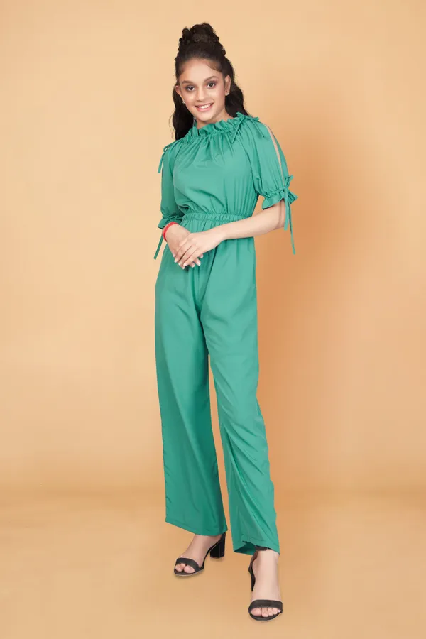 Rama_Drawstring_Tie-Up_Long_Jumpsuit_For_Girls