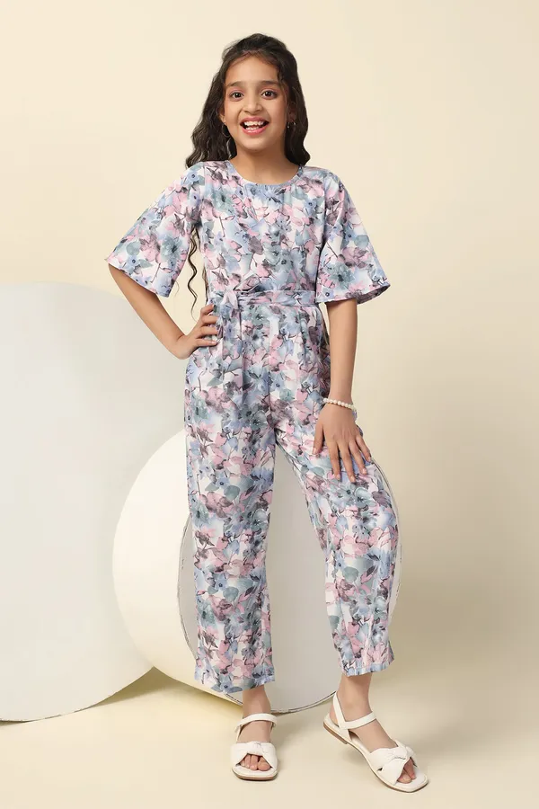 Blue_All_Over_Printed_Basic_Jumpsuit_For_Girls