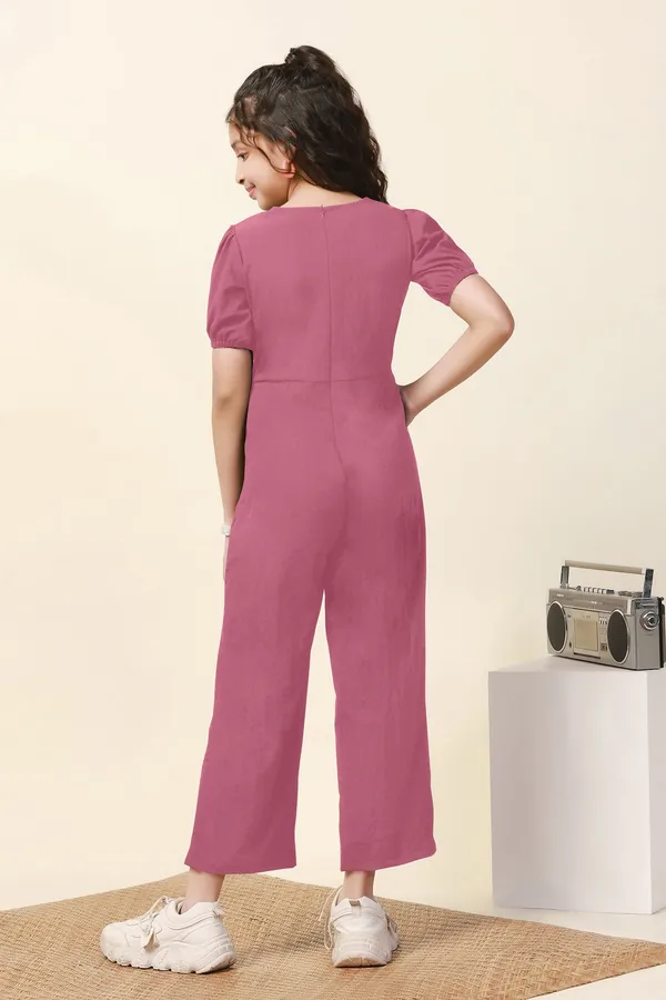 Pink_Solid_A-Line_Ankle_Length_Jumpsuit_For_Girls