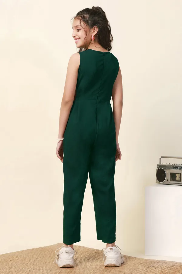 Green_Sugarcane_Solid_Sleeveless_Ankle_Length_Jumpsuit_For_Girls