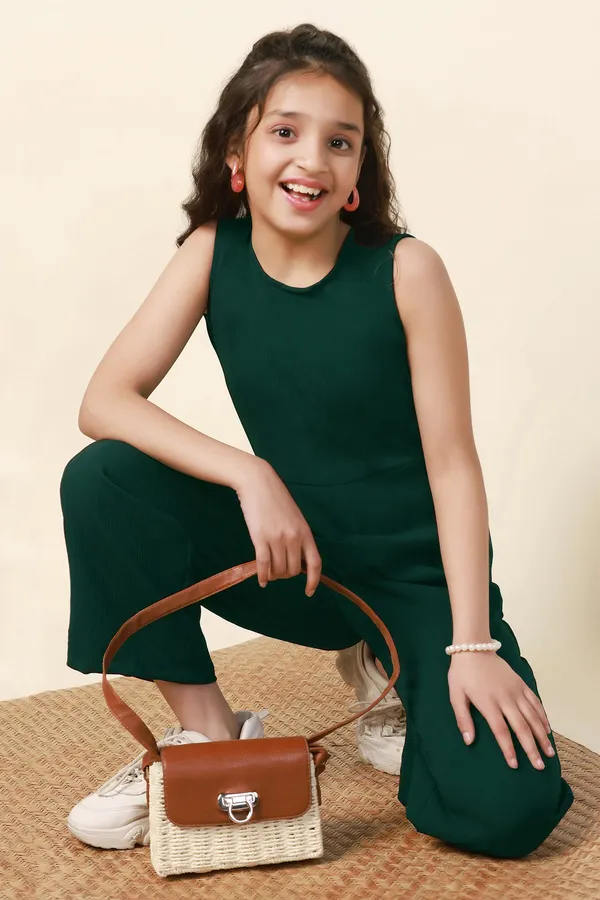 Green_Sugarcane_Solid_Sleeveless_Ankle_Length_Jumpsuit_For_Girls