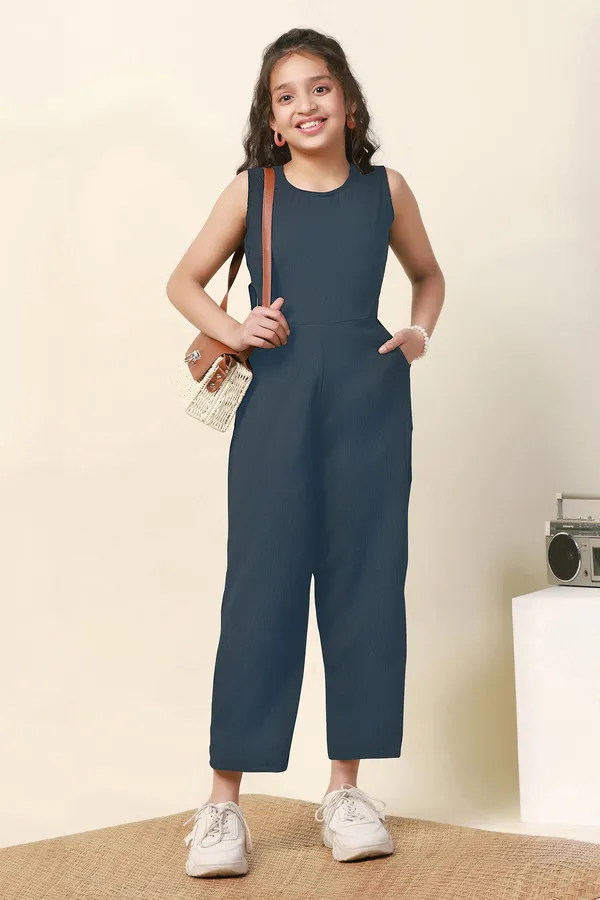 Rama_Delta_Solid_Ankle_Length_Cut-Out_Jumpsuit_For_Girls
